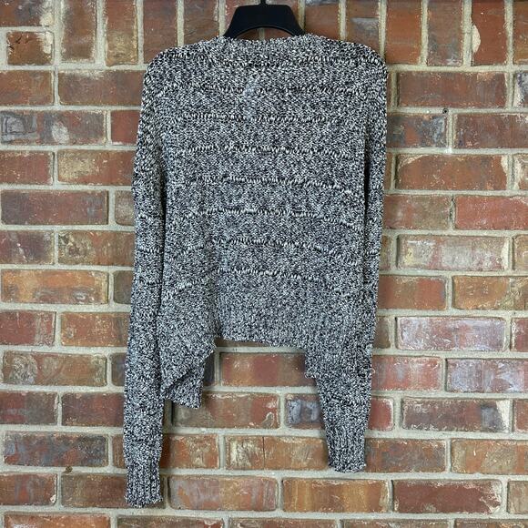 Vero Moda Women's Black/White Knit‎ Crop Cardigan Size XL - Picture 6 of 10